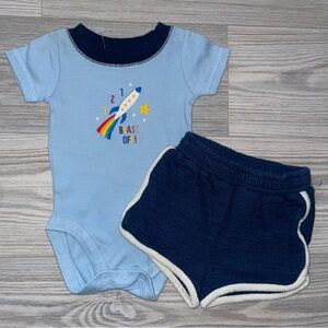 Baby Boys Two-Piece Summer Outfit Size 3–6 Months